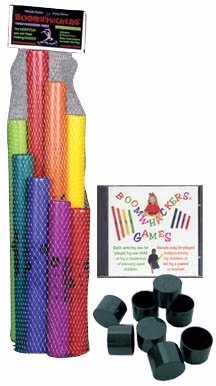 Whacky Music Diatonic Boomwhacker Package with CD and Octavator Caps