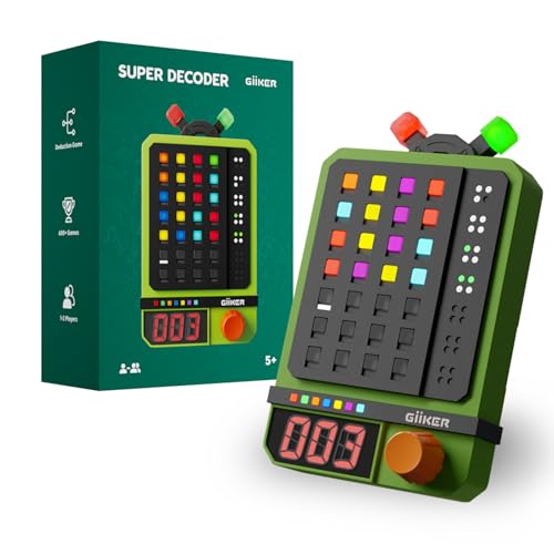 GiiKER Super Decoder Code-Breaking Puzzle, 600 Levels, Ages 5+