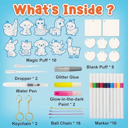 3D Animal Craft & Poke Art Kit for Kids