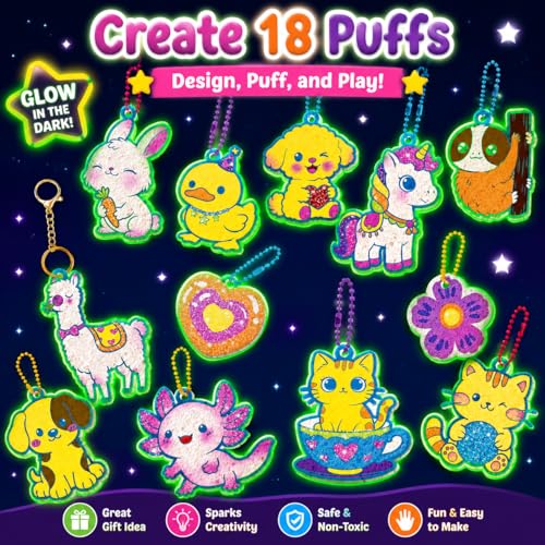 3D Animal Craft & Poke Art Kit for Kids