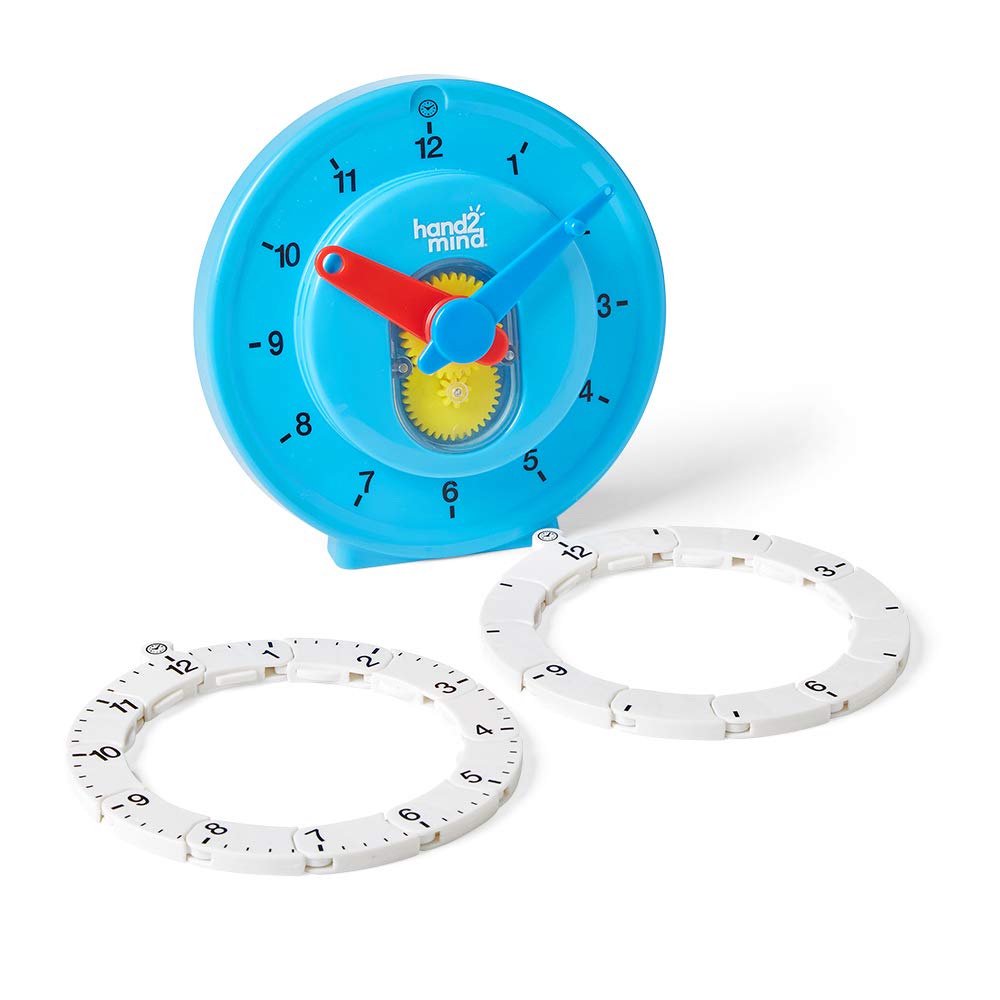 Advanced Number Line & Telling Time Math Activity