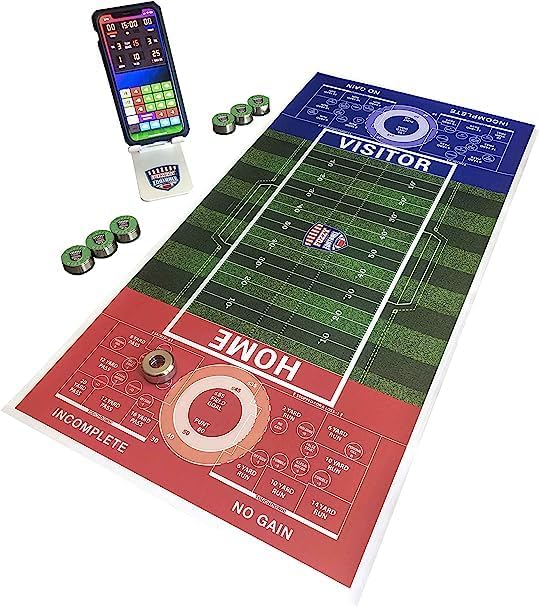 Tabletop Shuffleboard Football Game