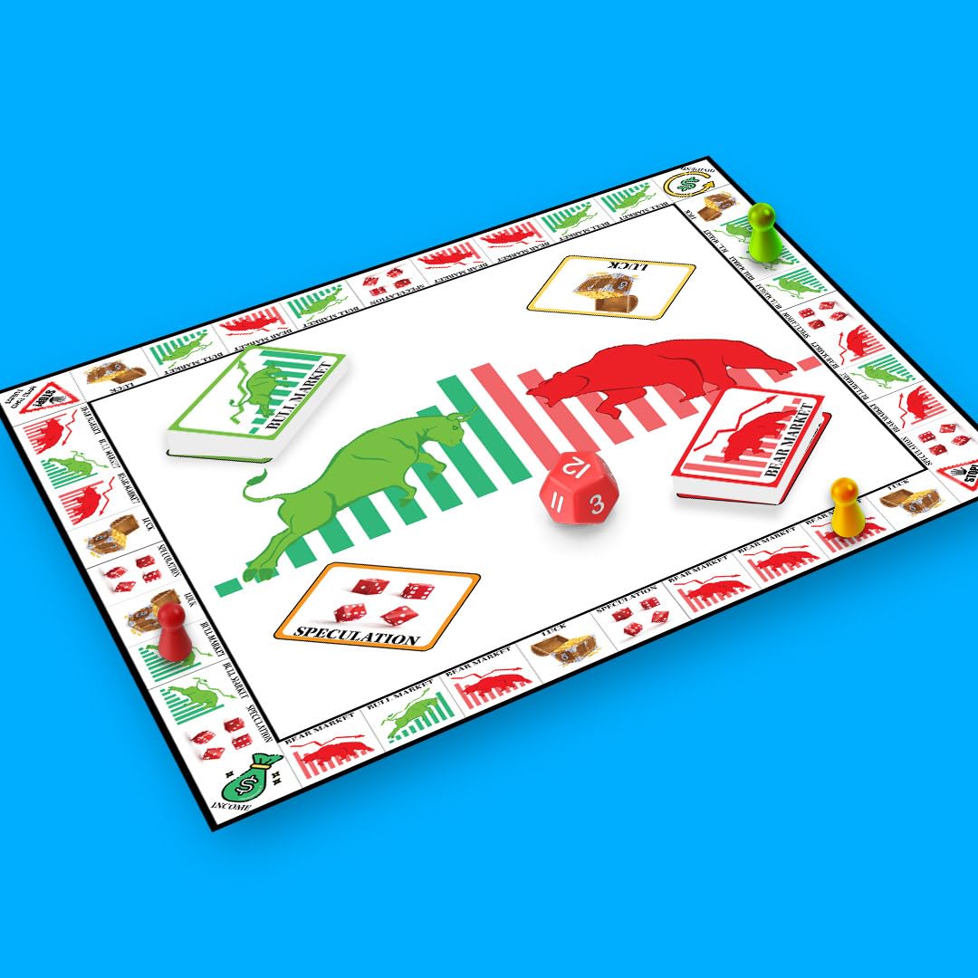 Stock Market & Finance Strategy Board Game