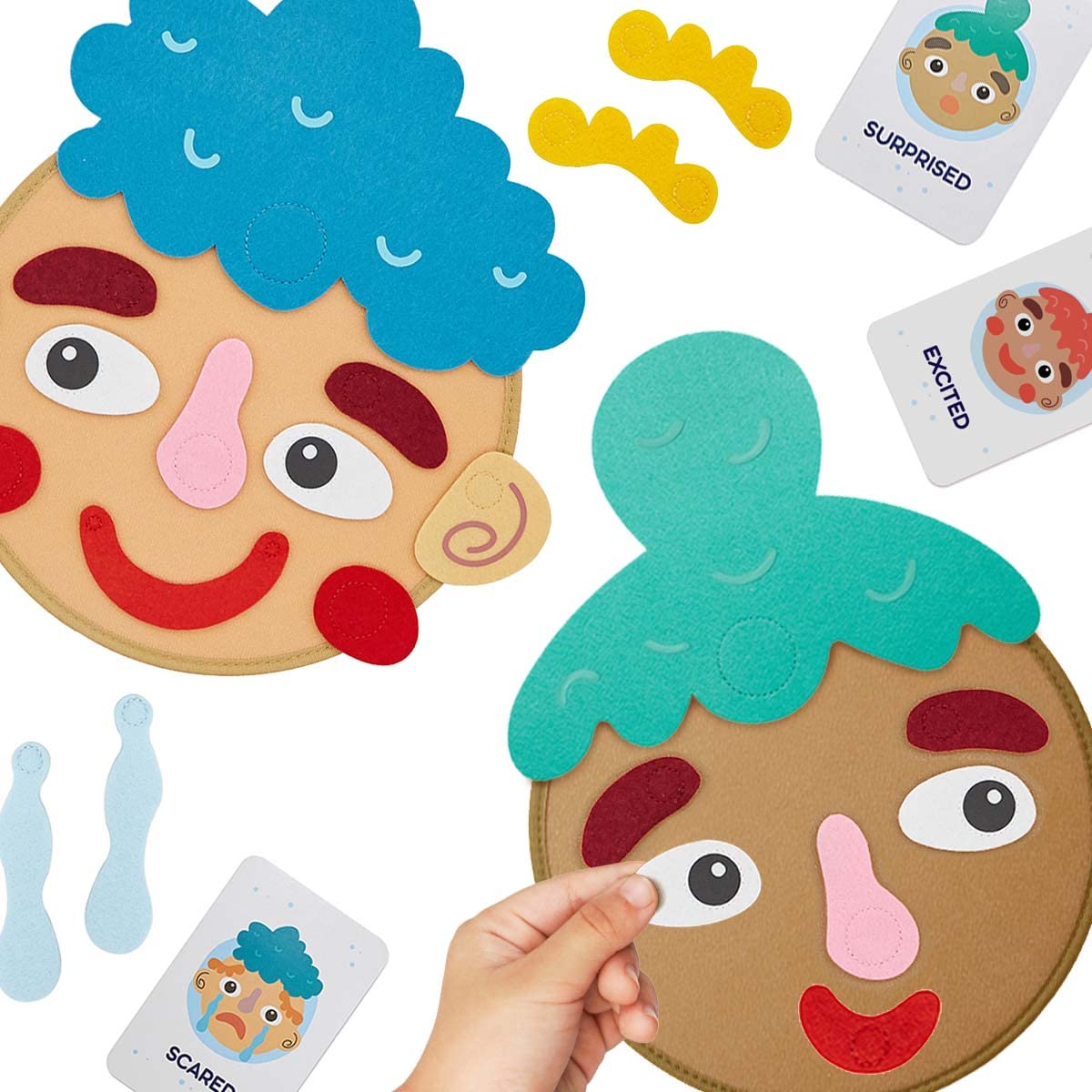 Social Emotional Games for Kids & Toddlers - Describe Feelings & Emotions