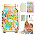 Adinomiency Reward Jar for Kids – Classroom Behavior Chart with 80 Stickers