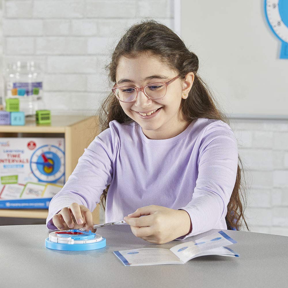 Advanced Number Line & Telling Time Math Activity