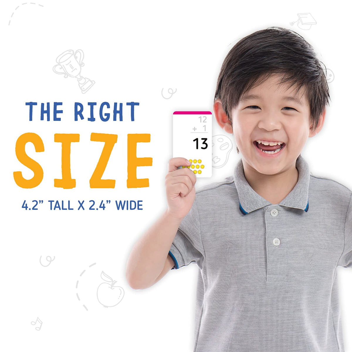 Math Flash Cards for Preschool & Elementary Learning