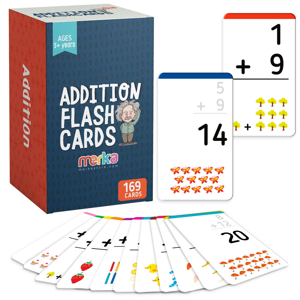 Math Flash Cards for Preschool & Elementary Learning