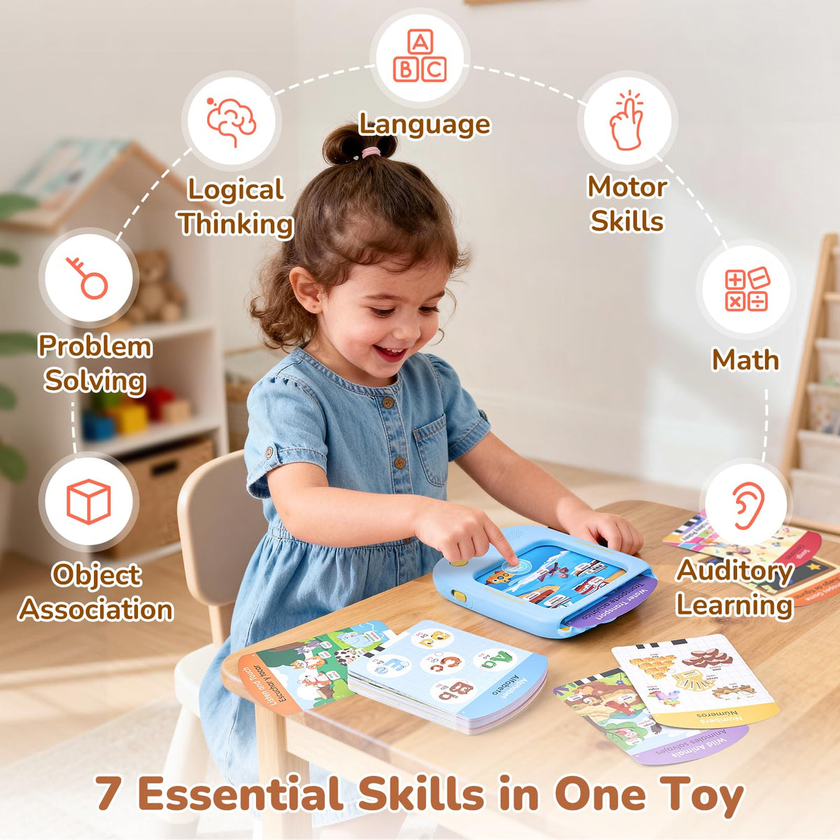 JoyCat Kids Learning Tablet