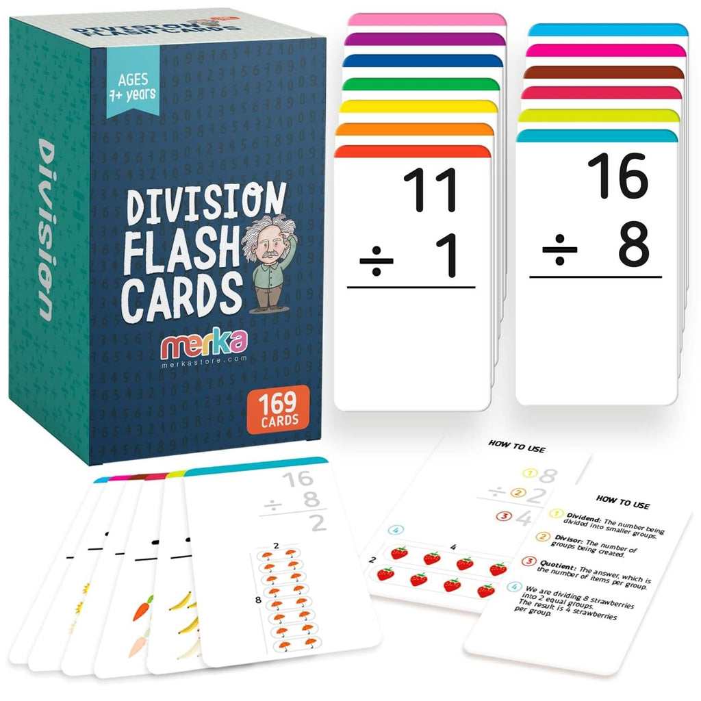 Math Flash Cards for Preschool & Elementary Learning