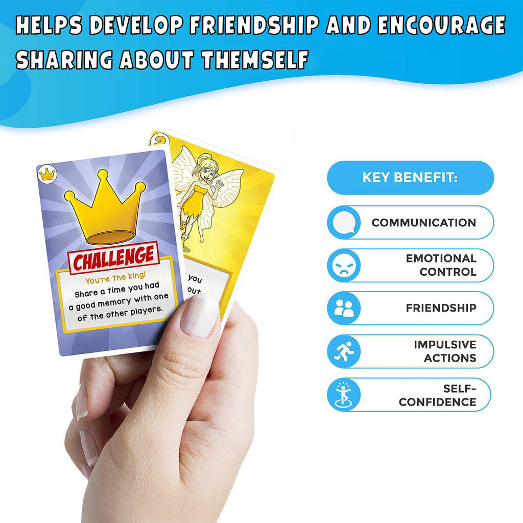 Social Skills & Emotions Therapy Card Game for Kids