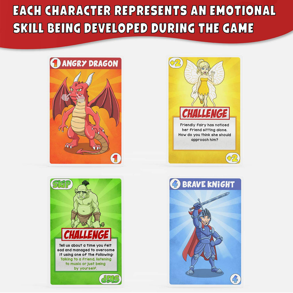 Social Skills & Emotions Therapy Card Game for Kids