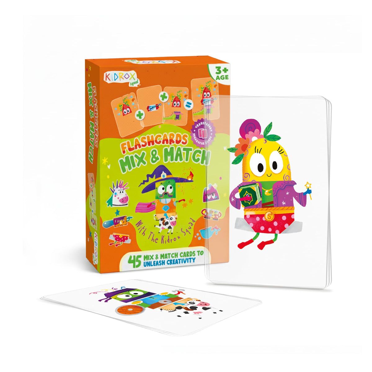 Bilingual English & Spanish Montessori Flash Cards Set