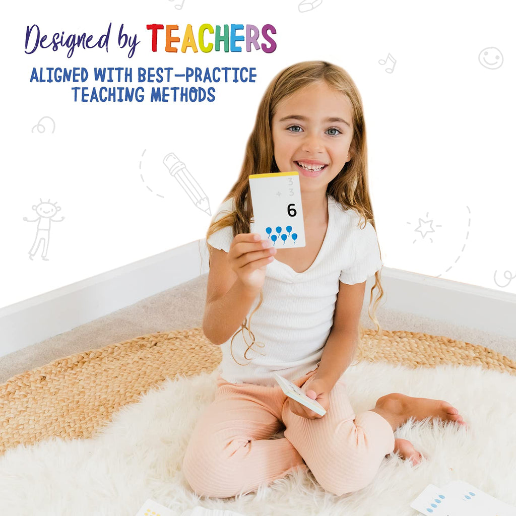 Math Flash Cards for Preschool & Elementary Learning