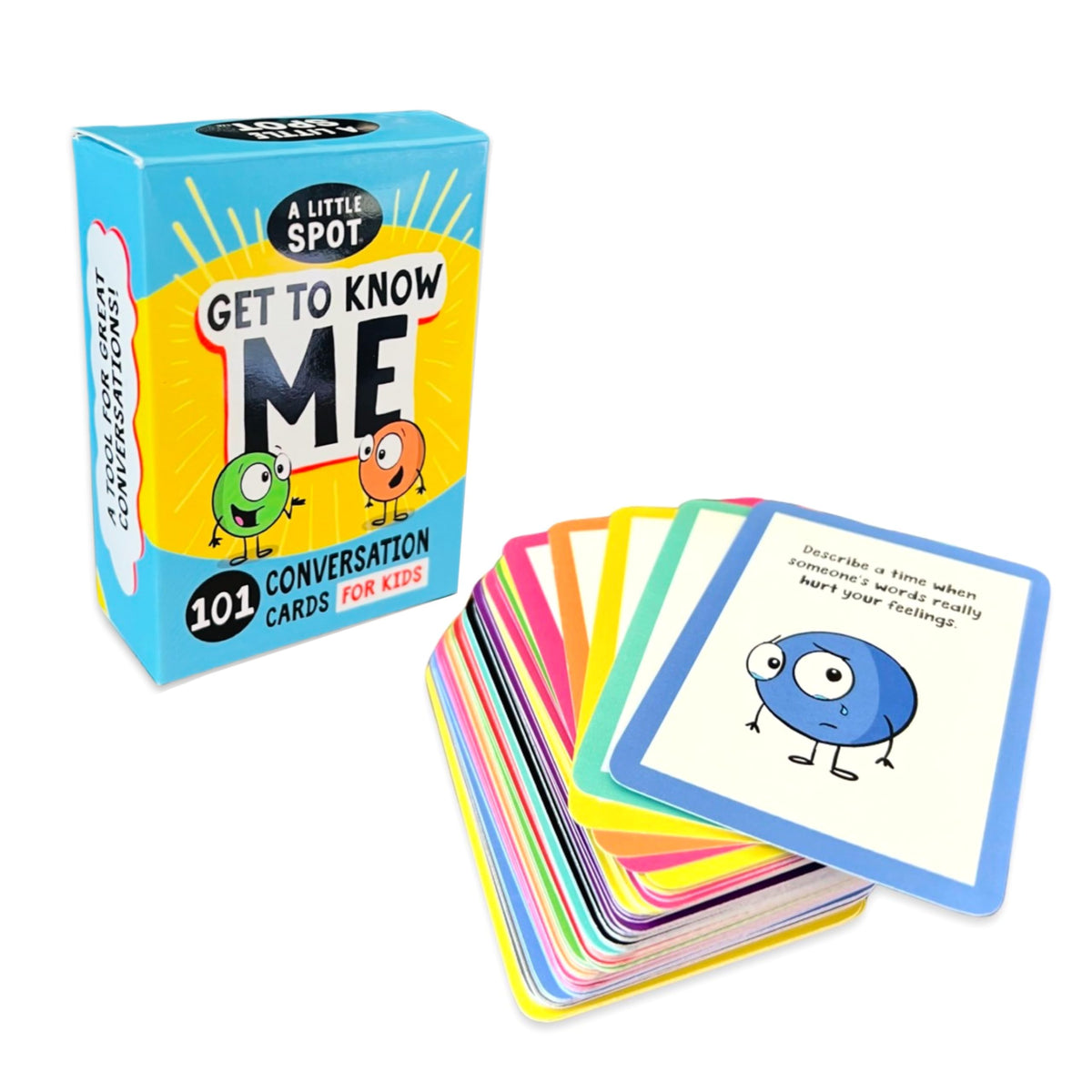 101 Get-to-Know-Me Conversation Cards for Kids