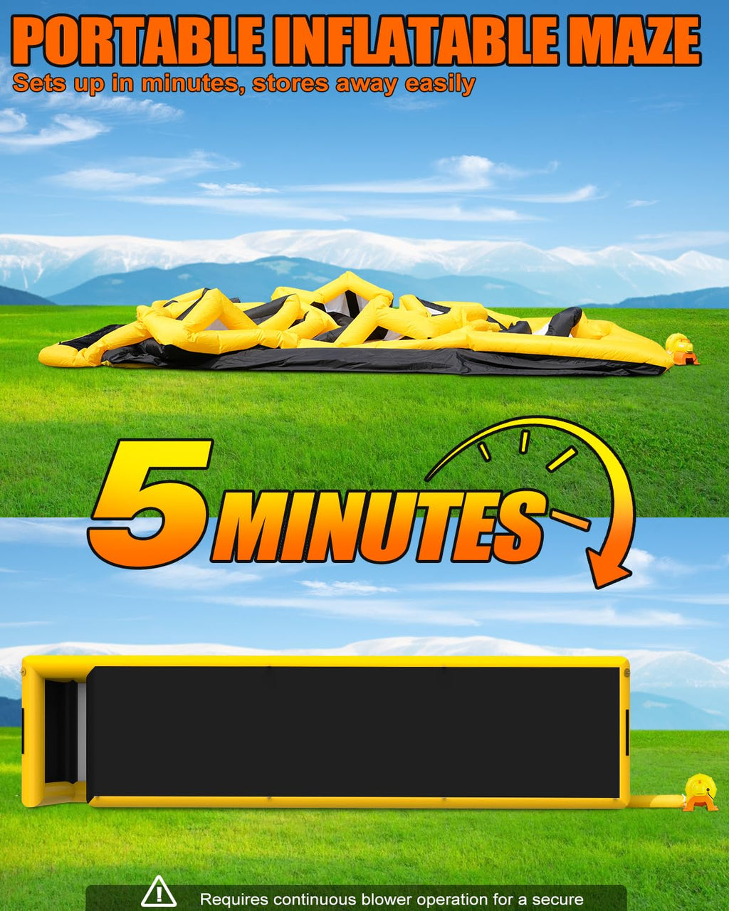 26ft Inflatable Maze