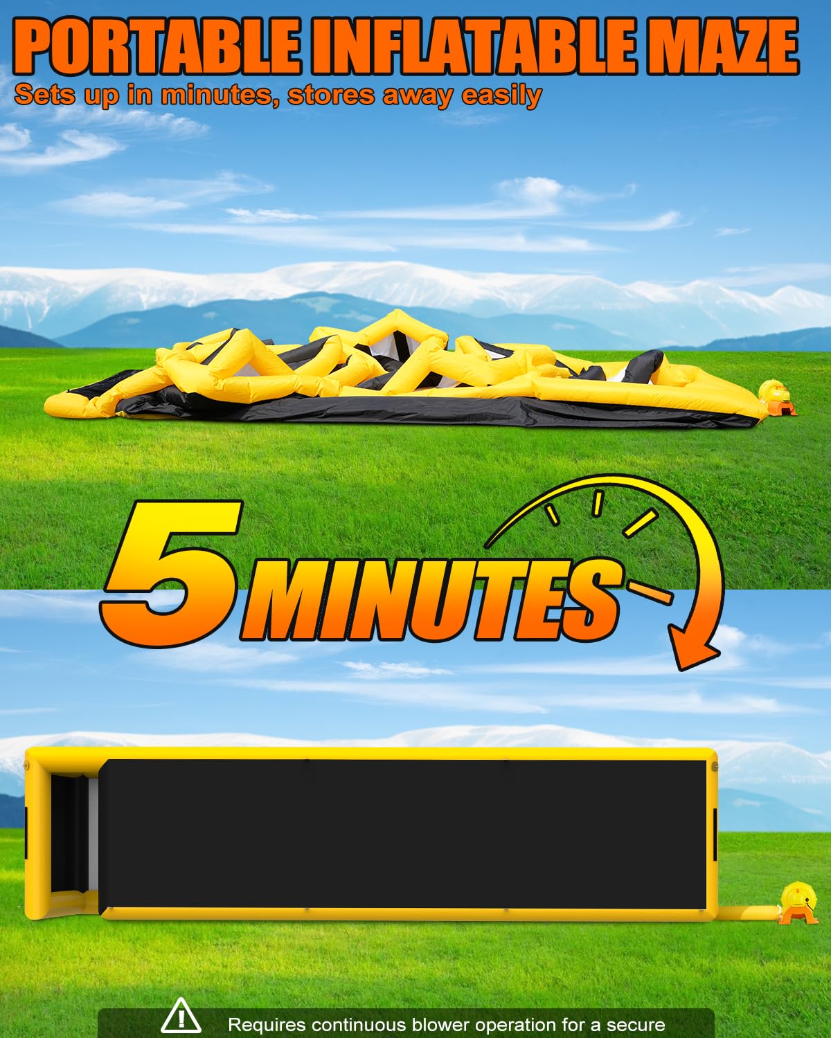 26ft Inflatable Maze