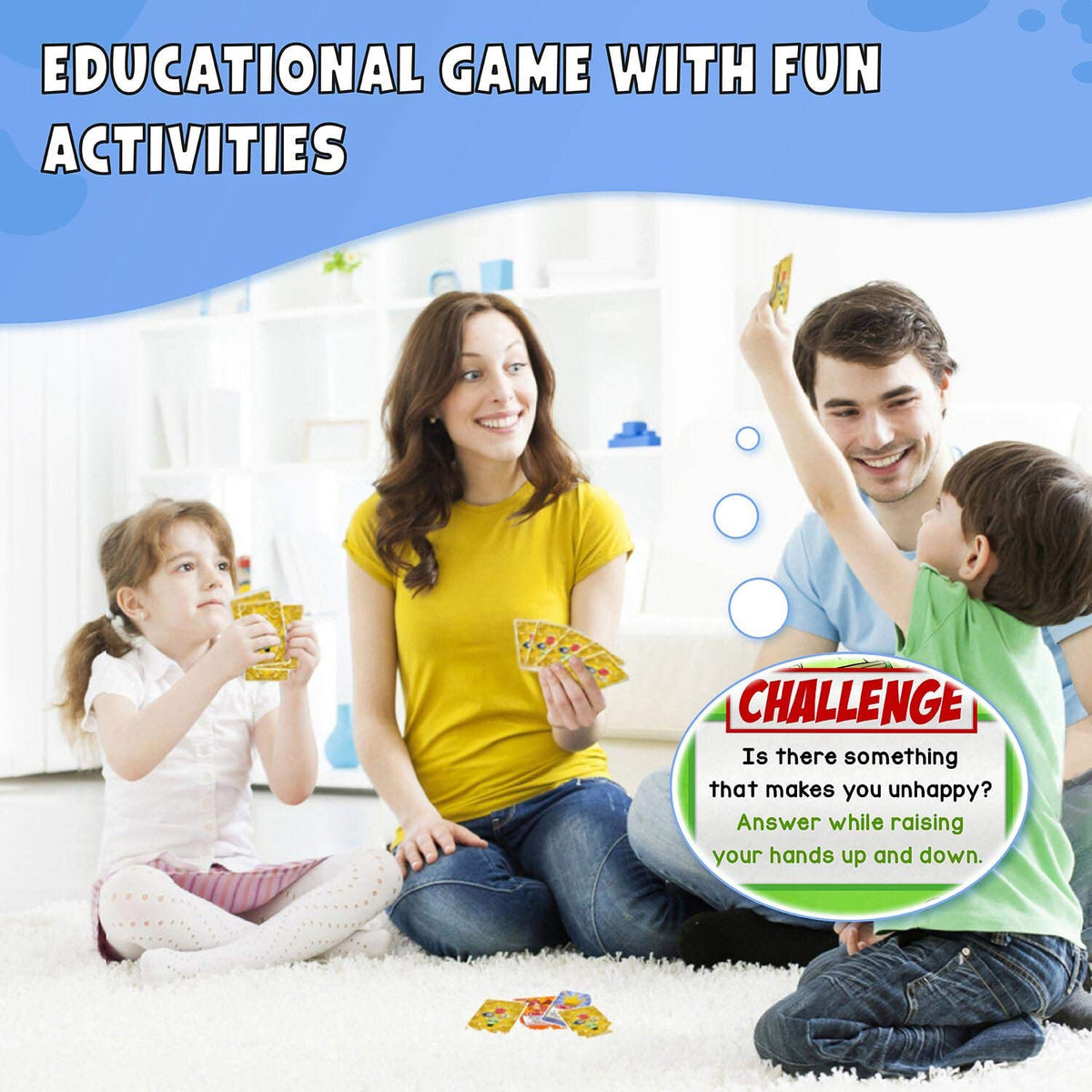 Social Skills & Emotions Therapy Card Game for Kids