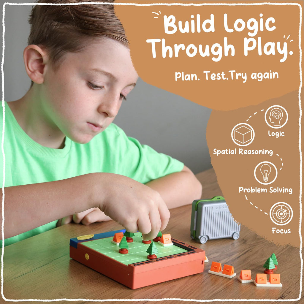 GiiKER Camp GURU 6x6 Logic Puzzle Game, 600 Challenges, Ages 6+