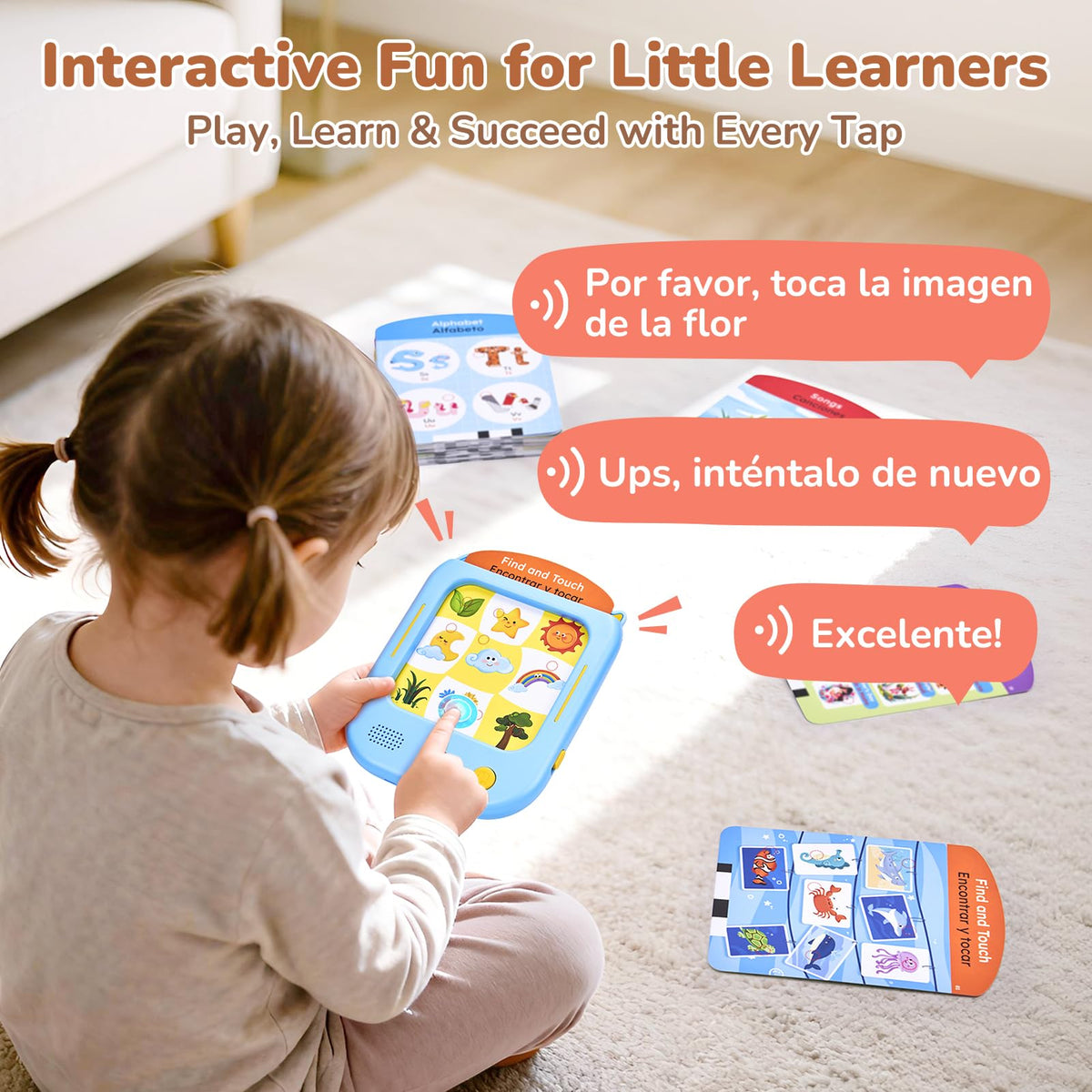 JoyCat Kids Learning Tablet
