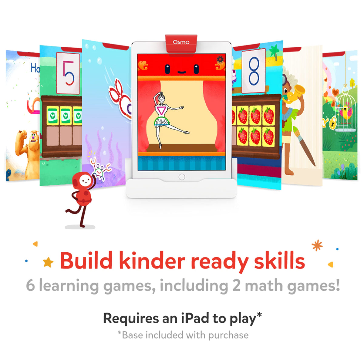 Early Math & Phonics Learning Kit with 6 Educational Games
