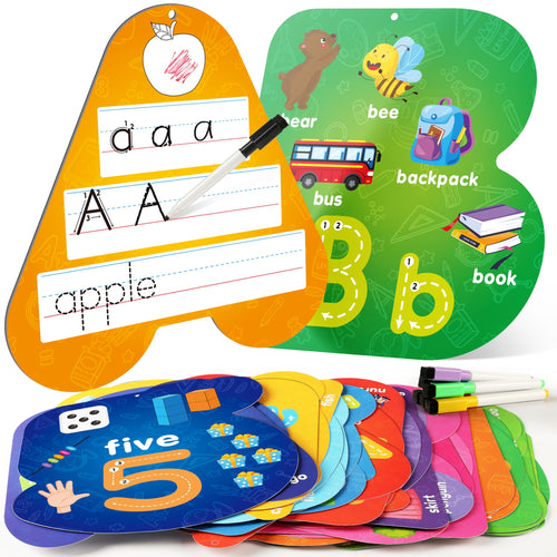 Magnetic Responsibility Chart & Dry-Erase Alphabet Number Cards