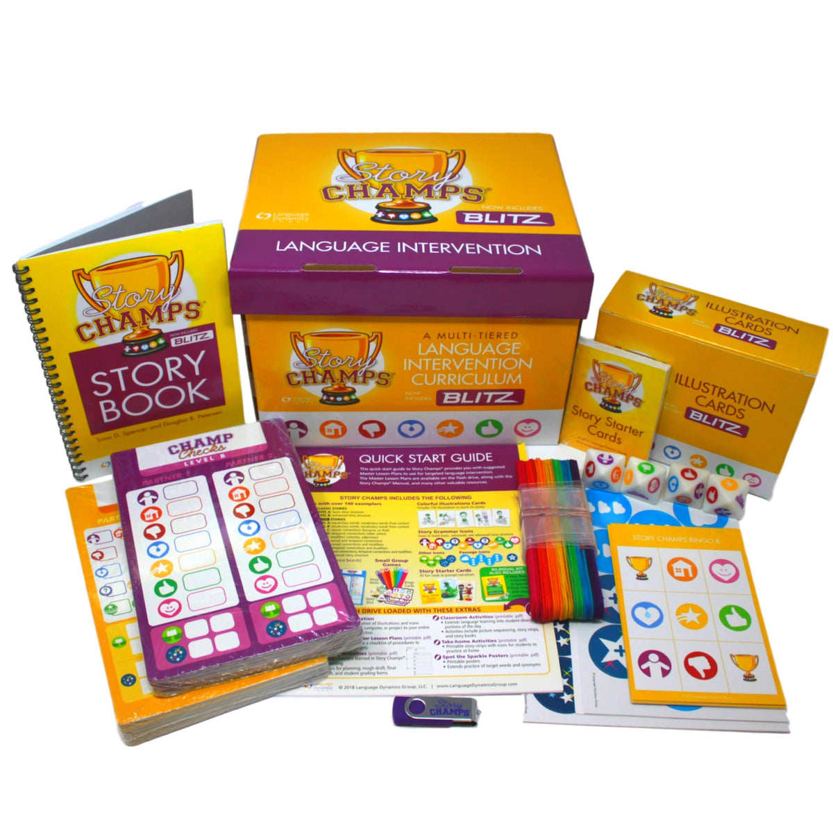 Speech, Writing & Reading Comprehension Learning Kit