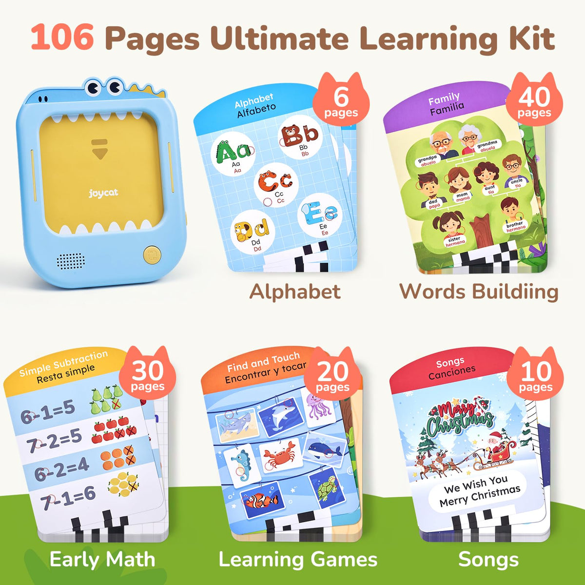 JoyCat Kids Learning Tablet