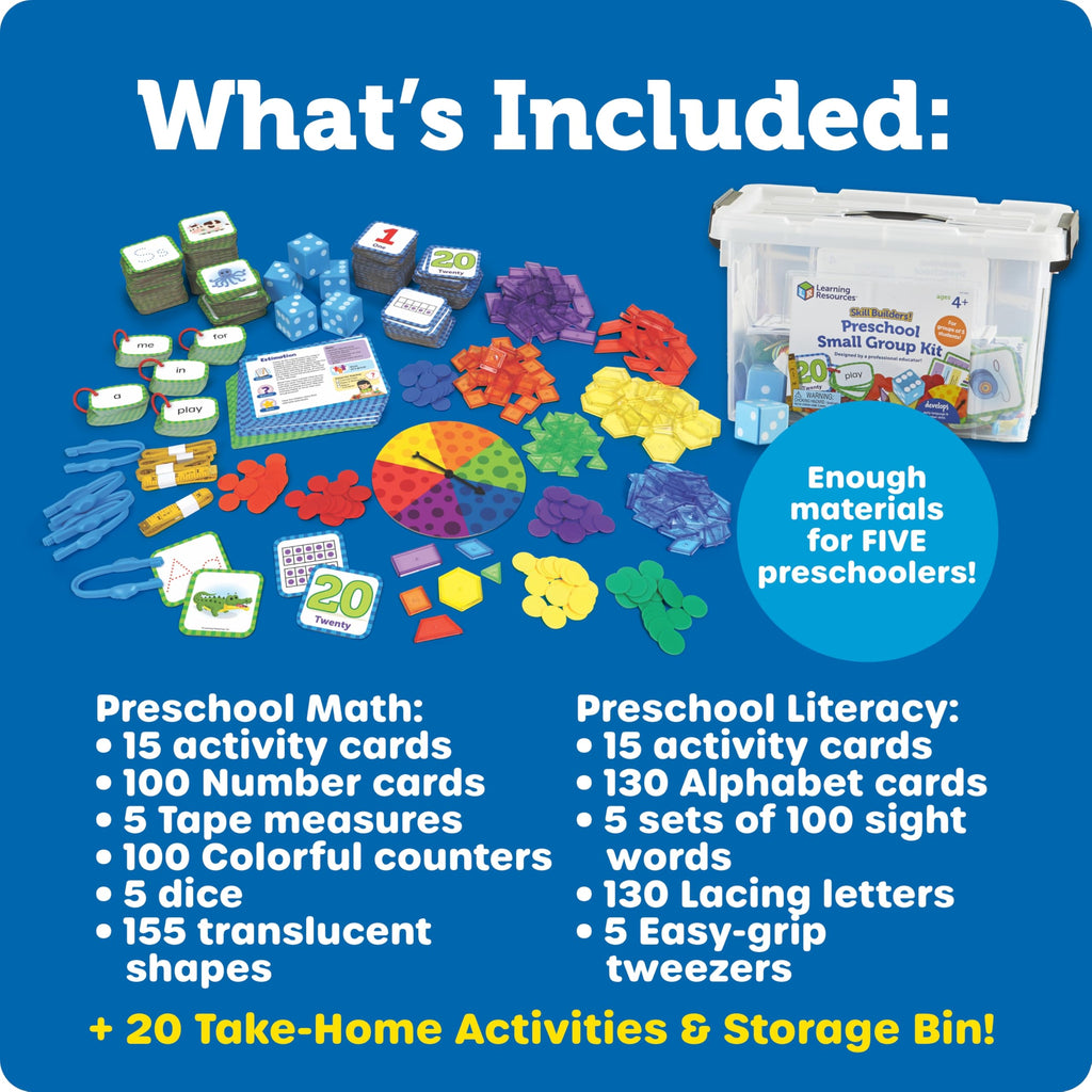 Learning Resources Skill Builders! Preschool Numbers