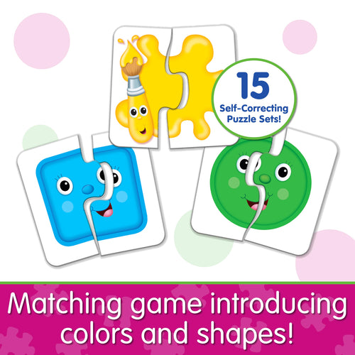 Animal Memory Matching Puzzles – 15 Self-Correcting Pairs