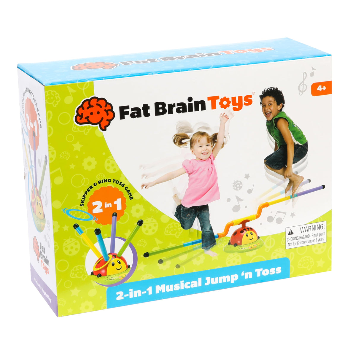 2-in-1 Musical Jump & Toss Activity Game