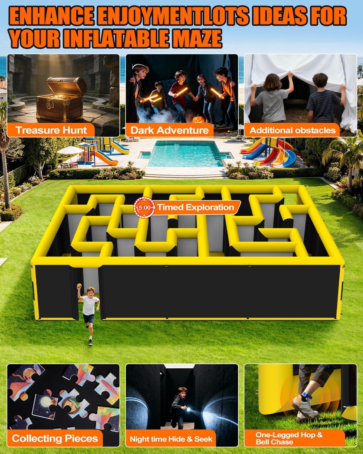26ft Inflatable Maze