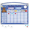 Magnetic Bedtime Routine & Reward Chart with 50 Stars