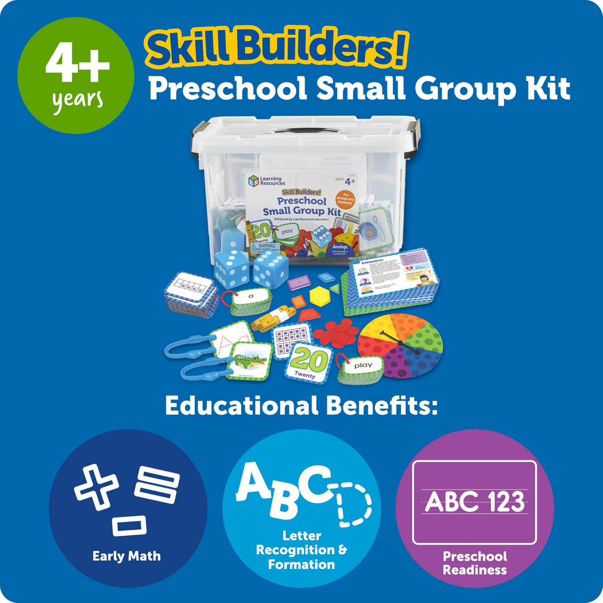 Learning Resources Skill Builders! Preschool Numbers