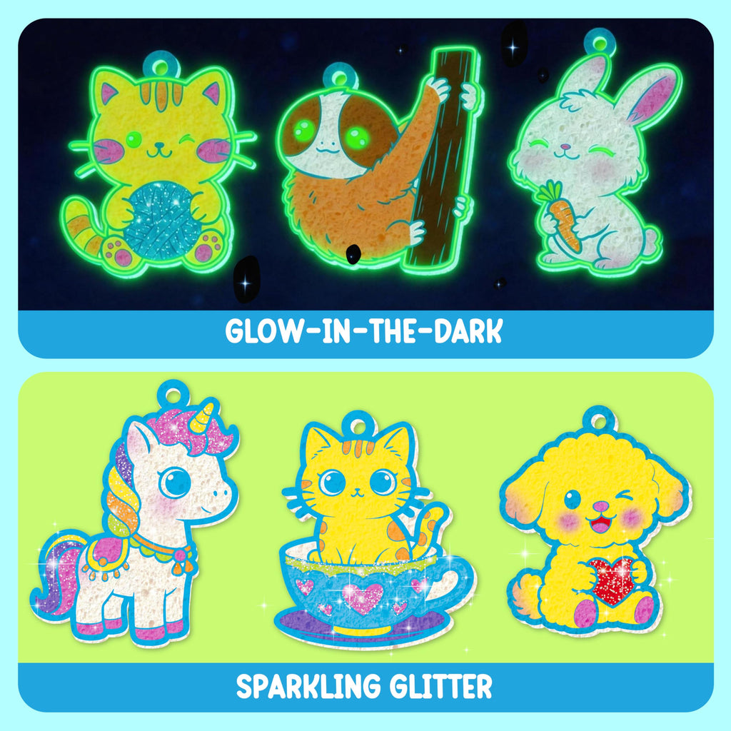 3D Animal Craft & Poke Art Kit for Kids