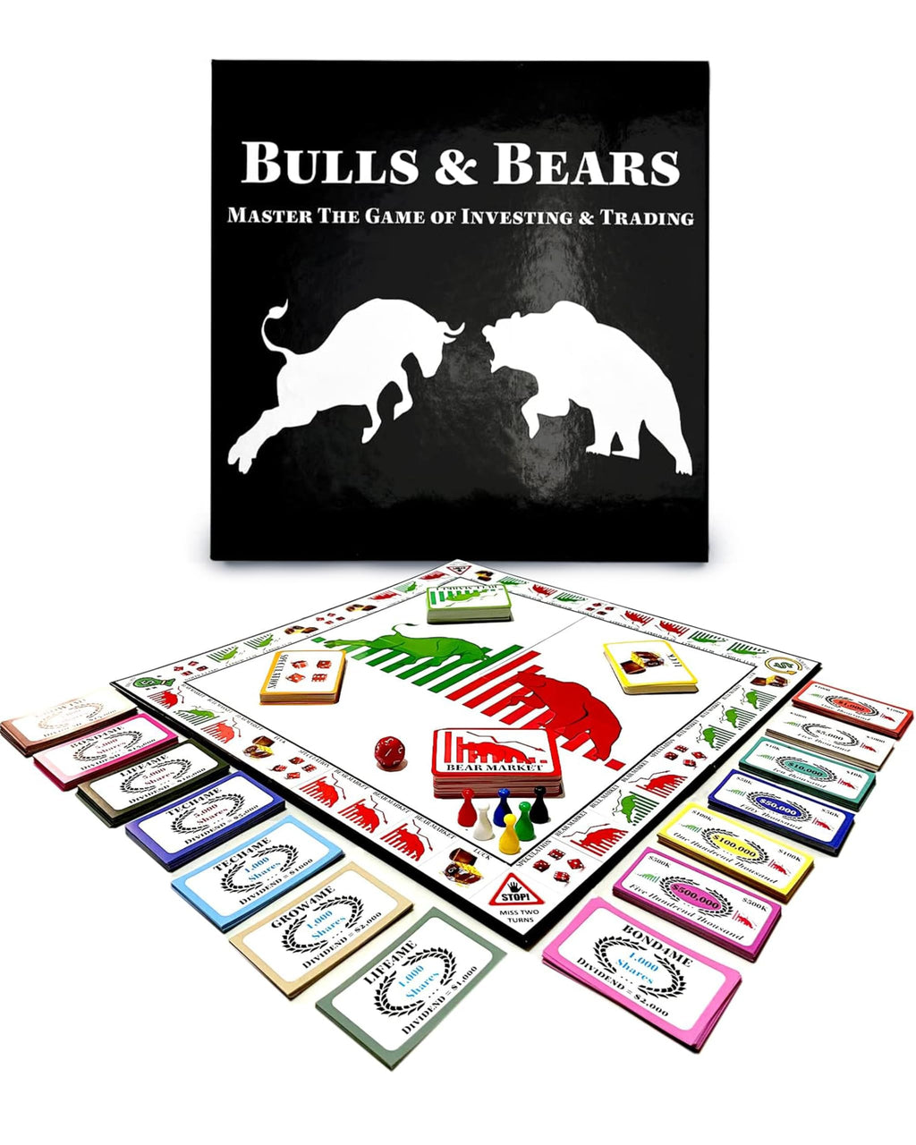 Stock Market & Finance Strategy Board Game