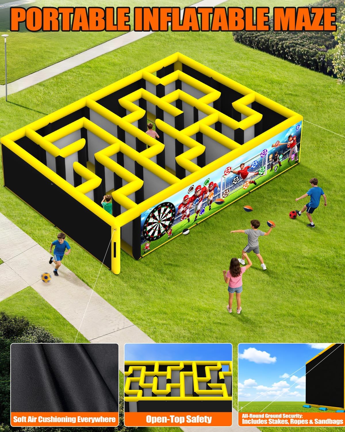 26ft Inflatable Maze