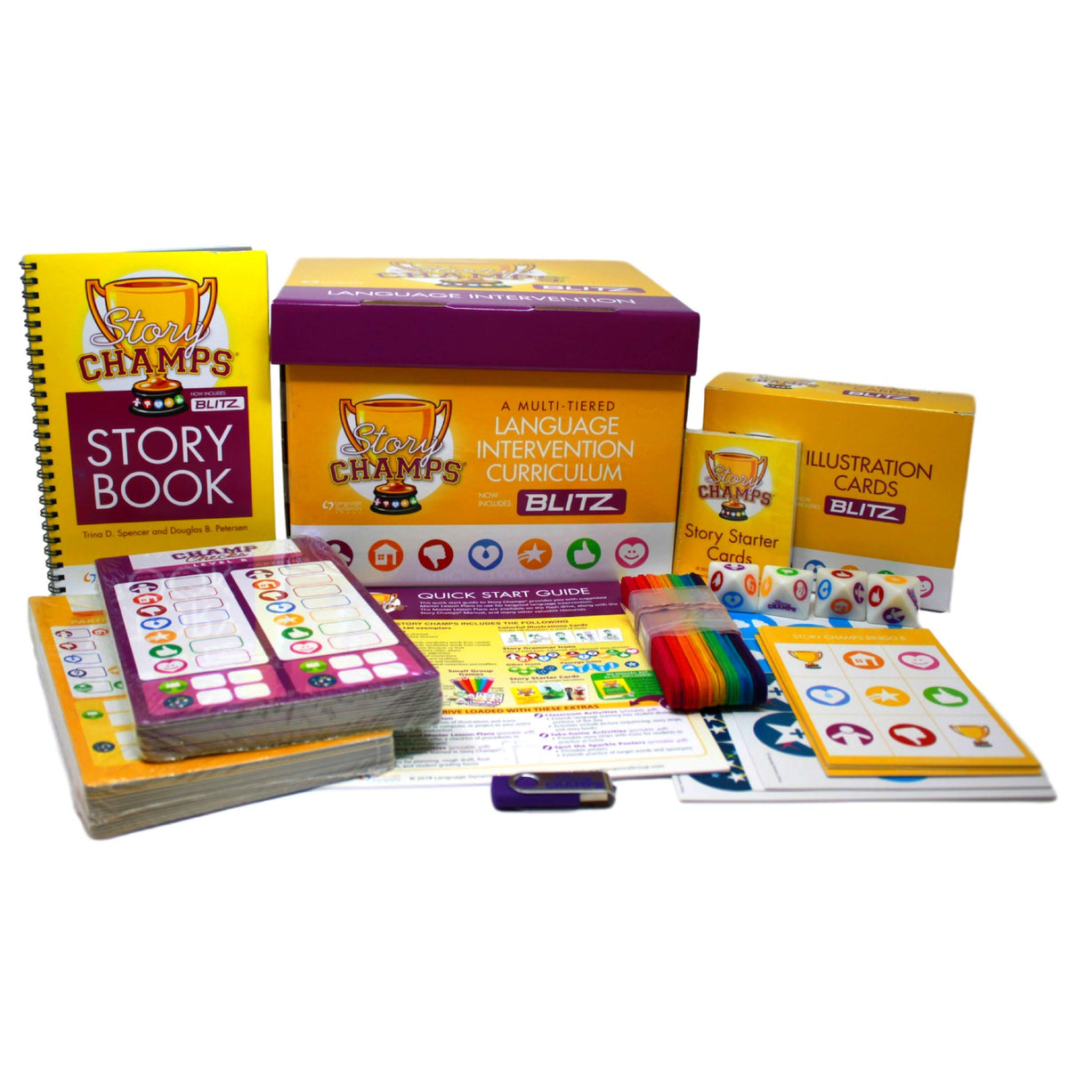 Speech, Writing & Reading Comprehension Learning Kit