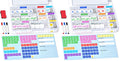 Phonics Magnetic Letter Tiles Word Building Kit with Folders