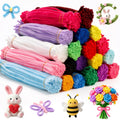 12-Inch Chenille Pipe Cleaners for Crafts & Art Projects