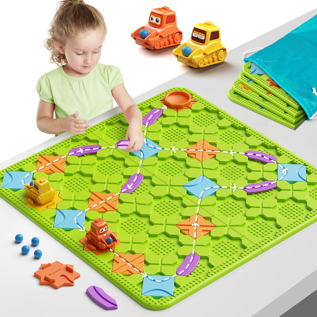 Brain Stem Activity Logic Kits Kids Board Games Learning Toys
