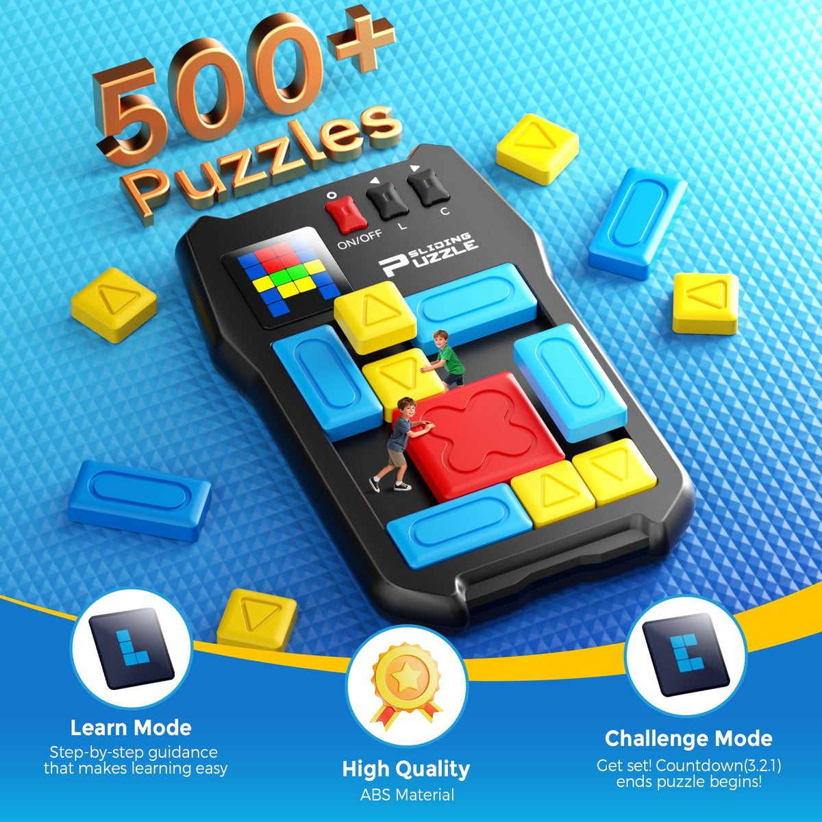 500+ Challenge Logic Slide Puzzle Game