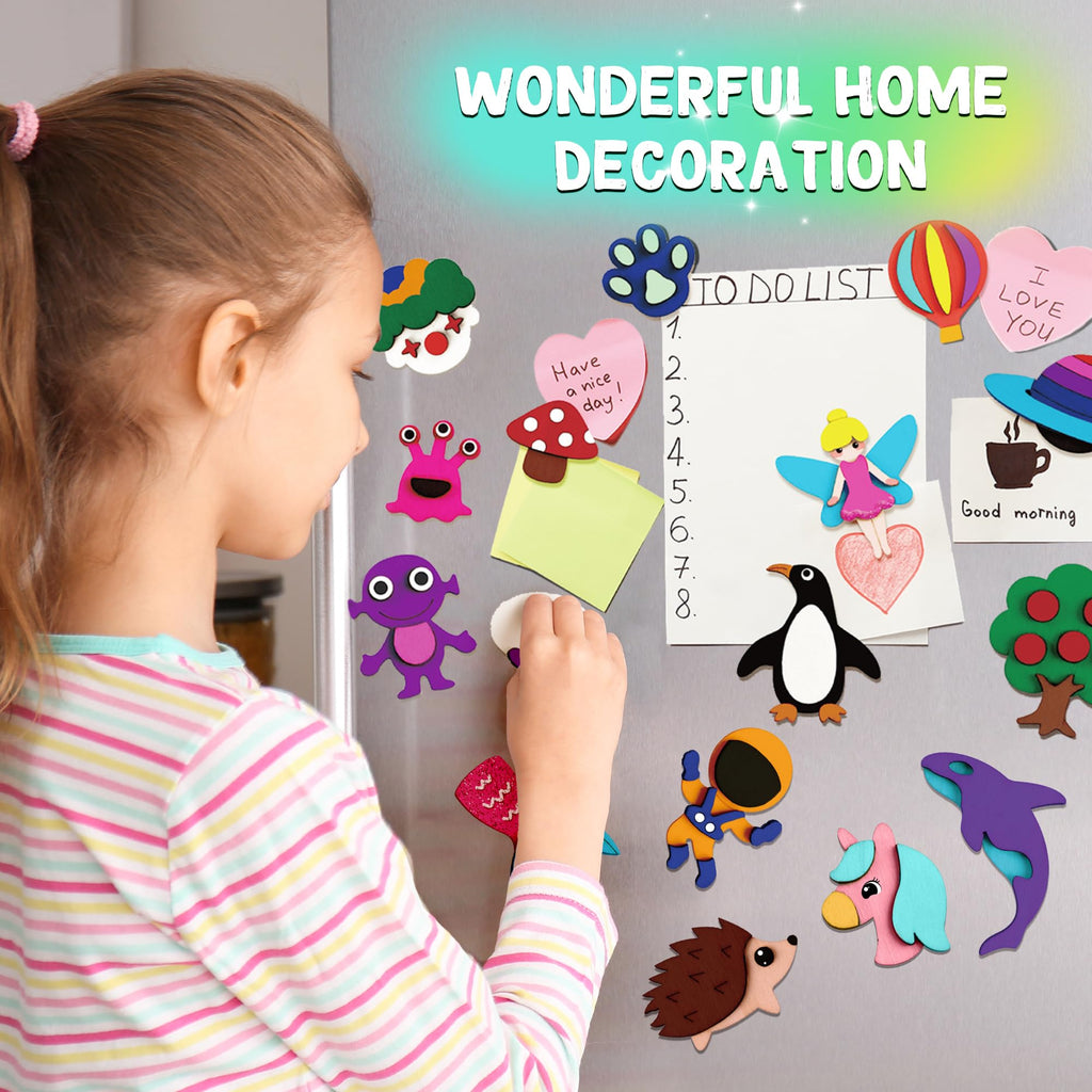 DIY Journal & Wooden Magnet Painting Craft Kit