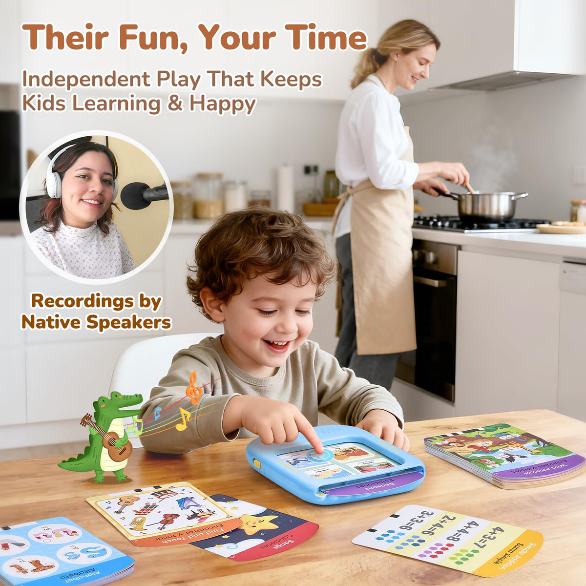 JoyCat Kids Learning Tablet