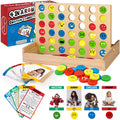 Garybank Social Skills Games for Kids - Emotional Disc Four in A Row Game