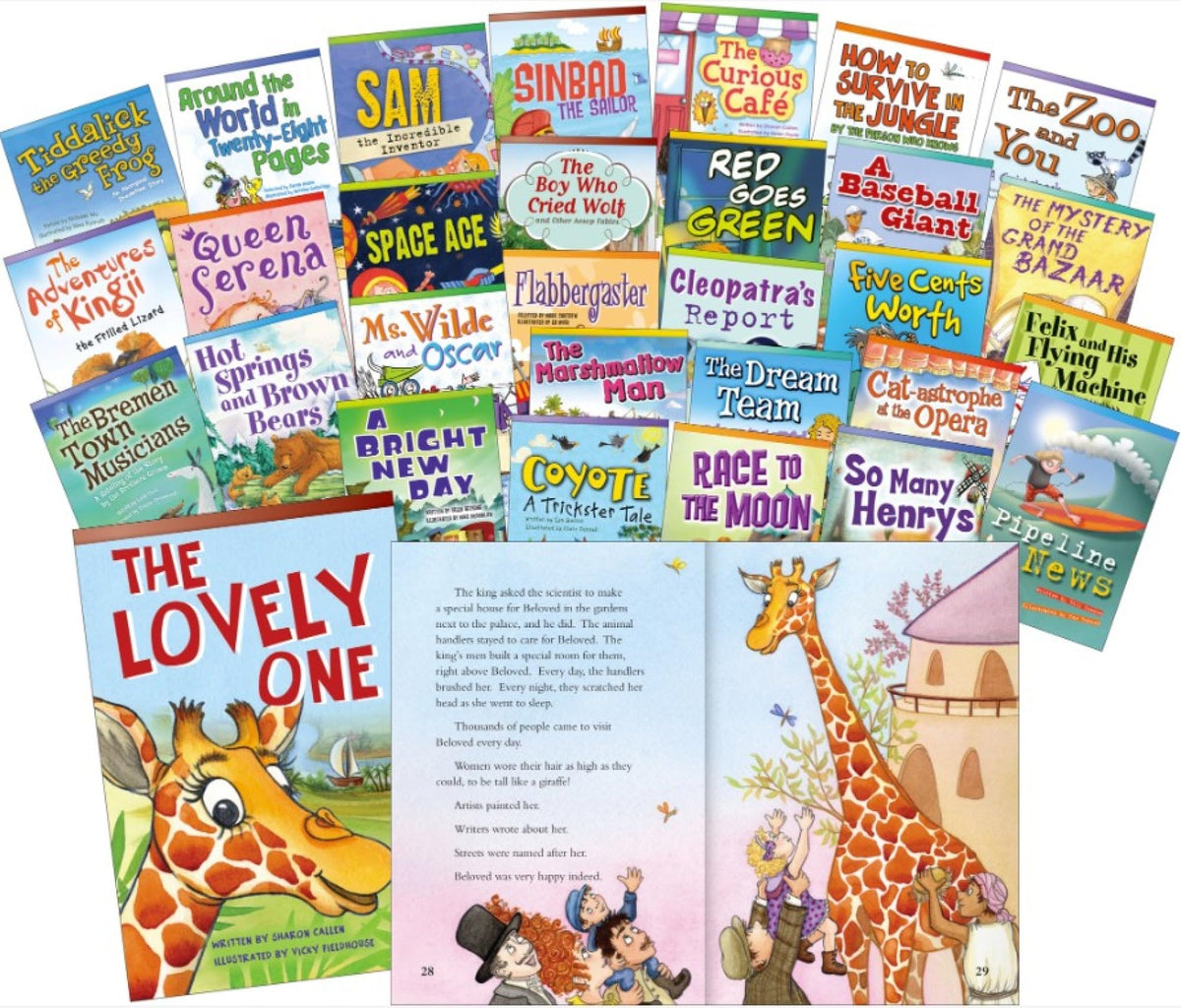 Literary Text Grade 3 Readers 30-Book Set