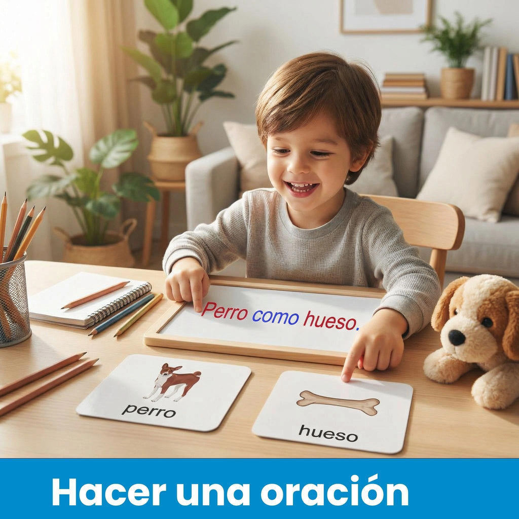 Spanish Flash Cards Spelling Game