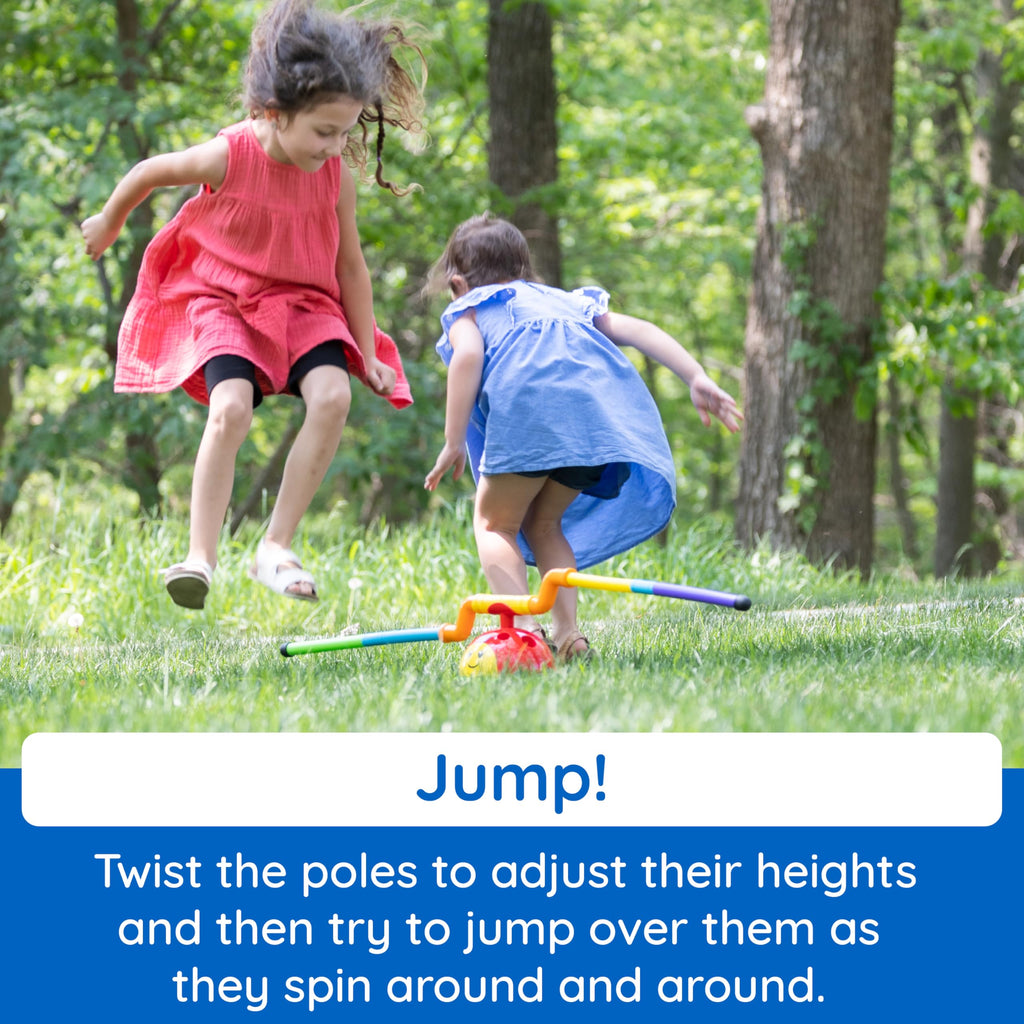 2-in-1 Musical Jump & Toss Activity Game