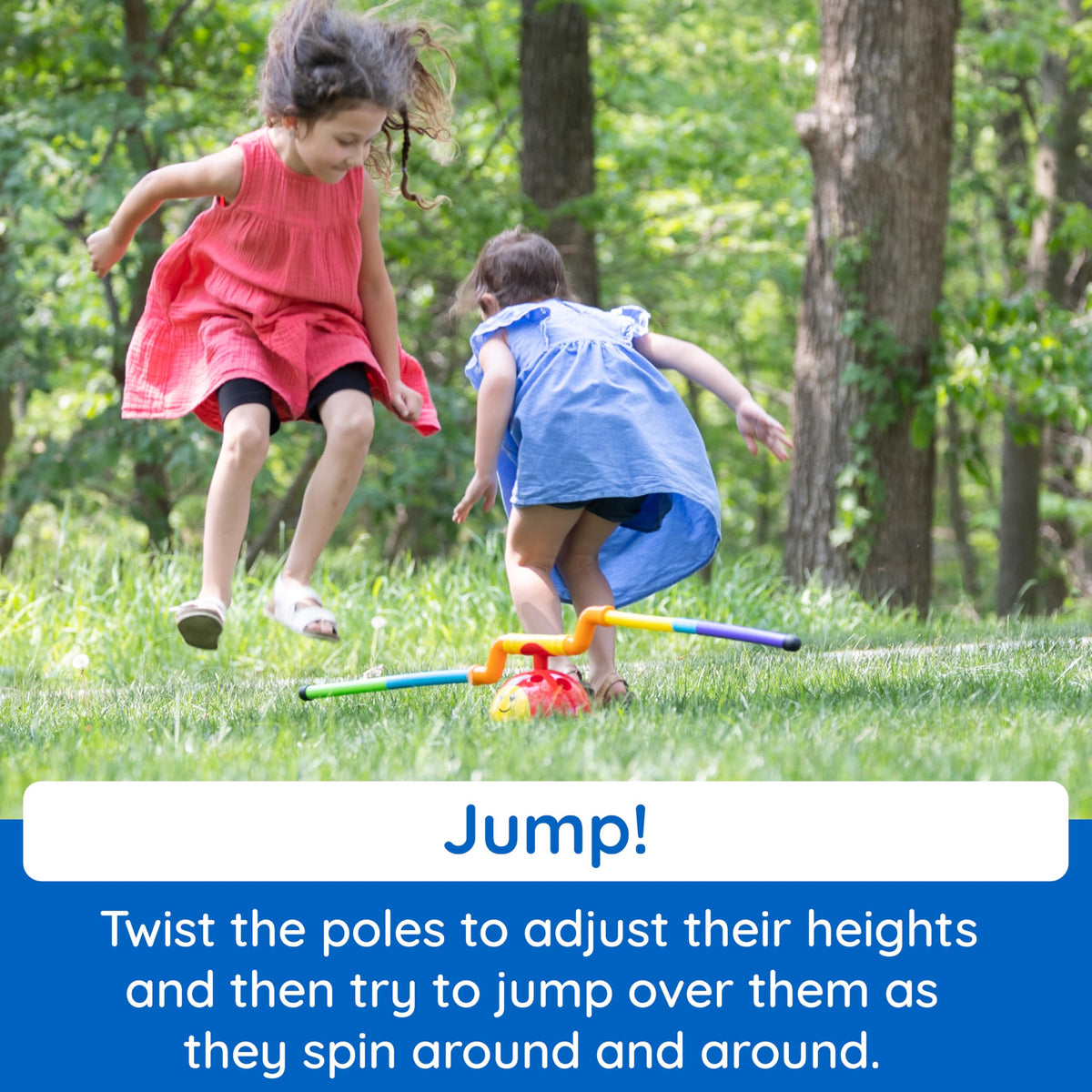 2-in-1 Musical Jump & Toss Activity Game